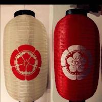 大红樱花 35*65|日式灯笼户外吊灯寿司料理日料店居酒屋餐厅装饰美食赞美词汇好吃