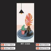 MT-3384 小|简约现代可爱卡通猫咪萌宠门贴纸自粘衣柜移门装饰改造翻新贴整张