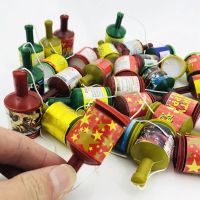 香槟造型彩带-30个|手持小拉炮彩带生日香槟造型礼炮婚嫁庆典用品儿童玩具结婚礼花