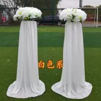 白色系2个价位|婚庆花门绢花拱门花门幸福门婚礼开业店庆活动花门拱门花拱门道具