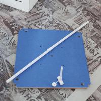 24cm宝蓝色3个一包|彩色卡纸小风车景区布景道具婚庆路引背景造型用品儿时怀旧玩具