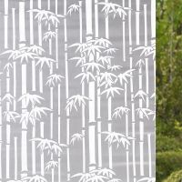 白竹子 90厘米*3米|透光不透明自粘磨砂玻璃贴膜隔热膜卫生间移门窗户贴纸窗花纸