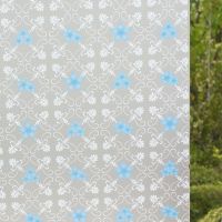 田园花藤 30厘米*3米|透光不透明自粘磨砂玻璃贴膜隔热膜卫生间移门窗户贴纸窗花纸