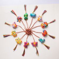 儿童挂脖款式 牛生肖|缤彩 端午节十二生肖挂件 学校儿童香包香囊 汽车室内艾草挂饰