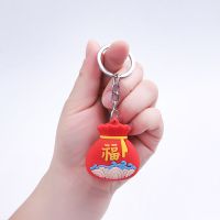 *福袋一个*(无赠品)|生肖小牛公仔可爱创意汽车男女书包挂饰本命年牛气冲天钥匙扣挂件