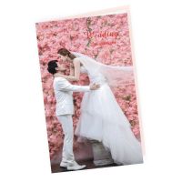 ^#1封面人物款 -#300张总价(/张)|订婚礼请贴结婚用有照片的请贴打印欧式请柬中式对折喜贴