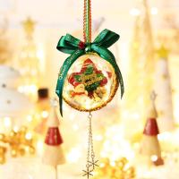 7CM圣诞球-望天雪人(含灯)|新款圣诞节礼品微景观挂件圣诞公司活动礼品挂饰圣诞精灵球