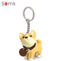 柴犬|柴犬钥匙扣挂件女可爱情侣车钥匙链一对小狗狗公仔书包包挂饰送礼