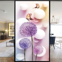 01 宽70*高90|磨砂遮光门窗户玻璃贴纸卫生间透光不透明浴室防走光静电玻璃贴膜