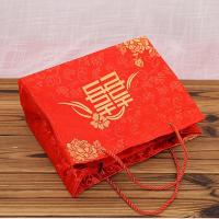 306拉链款15-26万|结婚超大彩礼聘礼3万20w锦缎拉链手提包10万刺绣布艺大红包利是封