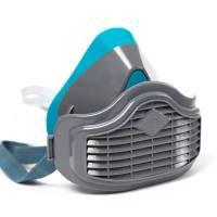 硅胶防尘面具一个含1片滤棉|3200防尘口罩面具适用于3701过滤棉工业粉尘打磨煤矿喷漆电工电焊