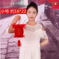 宫灯[小]|福字大红灯笼结婚装饰无纺布宫灯春节布置福喜字灯笼新年开业装饰