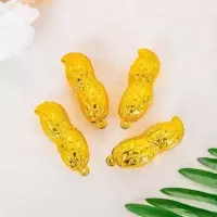 花生4个|结婚用品 喜盆内配件 道具元宝 金鱼 花生 婚庆用品 新娘嫁妆道具