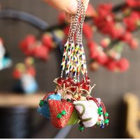 千纸鹤小粽子款随机一个|端午节香包手机链小香囊吊坠包包挂饰艾草薰衣草香袋粽子钥匙扣