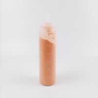 桔色680ML大瓶装彩跑|彩跑粉喷瓶装街拍玉米粉彩虹跑粉挤压瓶喷射玉米淀粉末喷雾彩色跑