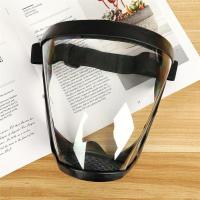 透明|骑行面罩遮雨帽电动车防风雨防晒遮阳帽全脸透明面具防紫外线防雾