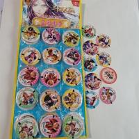 斗罗款整版30小包270张|七龙珠系列黄家圆卡儿童玩具卡片圆形耐摔卡加厚硬纸卡游戏