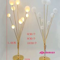 9头苹果树一个1.05高|新款婚庆道具铁艺苹果树路引灯电镀金灯光圆球龙珠舞台婚礼布置