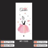 TM-1535白底胶 小|舞蹈培训教室装饰包门贴纸整张木门翻新少女个性房间玻璃柜子贴