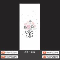 TM-1542白底胶 小|舞蹈培训教室装饰包门贴纸整张木门翻新少女个性房间玻璃柜子贴