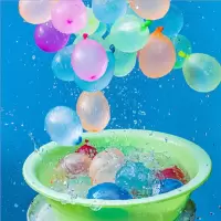 补充包1000球+1000胶圈+工具 1包1束装37个球(体验装)|注水气球打水仗抖音网红夏季快速注水儿童玩具灌水小