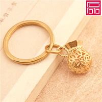 金钱袋+钥匙圈款|黄铜葫芦钥匙扣挂件纯铜金钱袋汽车钥匙扣招财挂饰纳福生肖牛