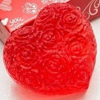 玫瑰款装|结婚香皂红色1对 婚庆用品情侣精油皂婚房布置道具伴手礼盒小礼品