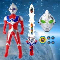 语音版迪加+剑+发射器+面具 不配电池|奥特曼玩具卡片迪加儿童玩具男孩泰罗面具召唤器变身器小孩刀剑