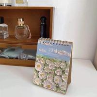 竖款山茶花 +竖款百事可爱(可可爱爱)|ins小熊桌面摆件可爱2021年台历年历学生创意日历备忘记事计划本