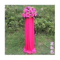 玫红色|婚庆道具路引架子成品路引花柱升降成套路引活动开业花架花篮拱门