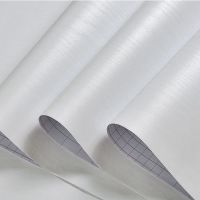 白木纹 60厘米1米长|加厚衣柜家具翻新贴纸自粘墙纸门壁纸纯白木纹防水防油背胶环保贴