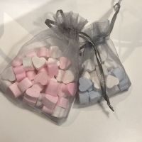 小 西柚天堂|香薰石膏爱心香包|橱柜车内挂饰自带香味 抖音舒fu佳纱袋