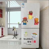 力量|个性创意冰箱贴纸励志单门双门贴翻新装饰拼贴卡通贴画可移除自粘