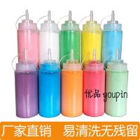 5瓶(/瓶) 红黄蓝绿青紫桔白粉红天蓝|喷瓶装彩跑粉彩虹粉彩色玉米淀粉喷雾街拍路跑彩粉喷射壶粉末300g