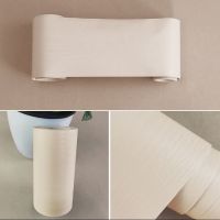 米白木纹 8厘米X6米长|加厚家具翻新贴纸门套门框自粘防水pvc纯白木纹窗框墙贴不透底