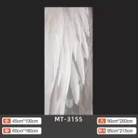 MT-3155 中|创意北欧门贴纸自粘整张衣柜门贴纸移门装饰卫生间防水改造贴膜