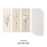 霜染(3信封+3信纸)|人间美好励志日系信封信纸套装小清新文艺ins简约可爱卡片 贺卡