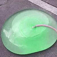 绿色 小号加厚[可注水30-35cm]|超大加厚注水泡泡气球儿童水气球网红灌水注水球