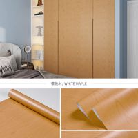 樱桃木 60cmx5米[柜子贴]|衣柜贴门贴纸自粘木纹墙纸桌面橱柜家具翻新防水防潮壁纸卧室墙贴