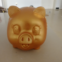金猪15厘米4个|金蛋砸金蛋金蛋道具店庆婚庆活动摆件装饰金花四溅金蛋桌布。