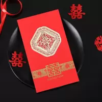 结婚喜宴(手写)10张装|结婚请帖2020邀请函中国风请柬网红高端请柬喜帖中式