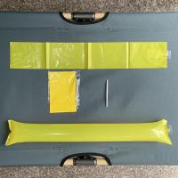 黄色[加厚] 50包100根|加油棒充气啦啦棒充气棒拉拉棒助威棒应援棒长条气球印字logo