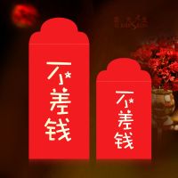 不差钱 小号40个红包|新年个性红包袋结婚创意福大吉大利贺字利是红包抖音