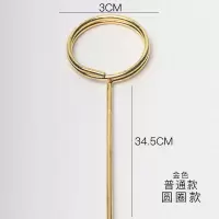 浅紫色普通款/圆圈/10根|创意网红开业大吉生意兴隆花篮卡片贺卡卡片插花店用品花艺资材