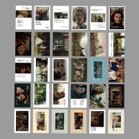 时光影像-30张/盒 心灵的相遇才是文艺(关注店铺不迷路)|经典影片电影明信片ins旅行简约励志文艺经典台词贺卡装饰小