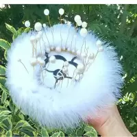创意树脂工艺品幽灵鹿公主车载摆件 可爱幽灵鹿女孩其它节庆礼品