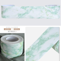 翡翠绿 8厘米宽*10米长|防水地脚贴纸门框门套窗台浴室瓷砖装饰腰线pvc自粘踢脚线墙贴