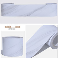 爵士白 20厘米宽*10米长|防水地脚贴纸门框门套窗台浴室瓷砖装饰腰线pvc自粘踢脚线墙贴