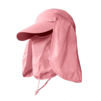 粉红色粉色|工作帽防尘披肩帽工作帽面具面罩防粉尘磨收割机打农药化工喷漆