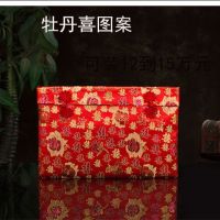 3-5万彩喜盘扣|结婚超大彩礼聘礼3万20w锦缎拉链手提包10万刺绣布艺大红包利是封